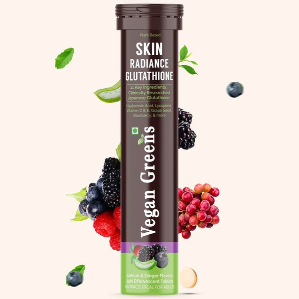 Skin Radiance Japanese Glutathione with Hyaluronic Acid, Aloe Vera, Lycopene, Vitamin E & C, Grape Seed. For Skin Whitening, Glow & Hydration